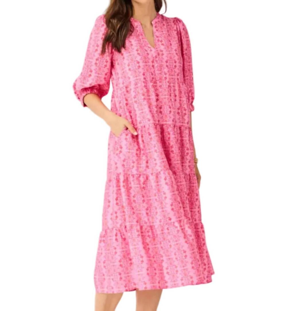 NEW MARY SQUARE heirloom dress in pink